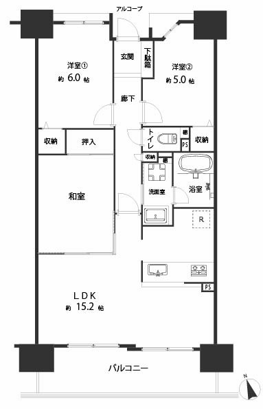 間取り：323000503365