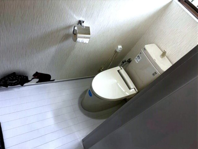 小窓と手洗いタンク付きで自然光が入りお手入れもしやすい空間です