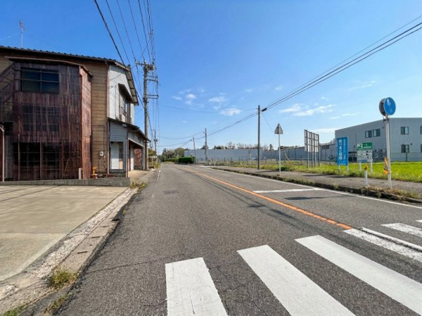【松浜東町 2580万円の前面道路含む現地写真】