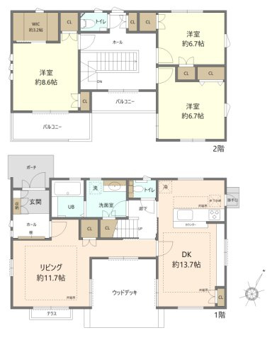 間取り：323000447087