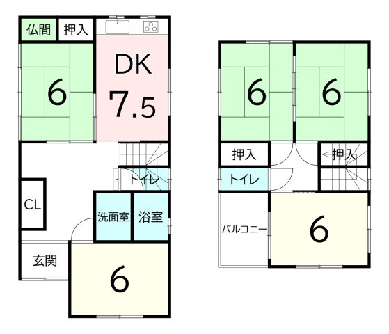 間取り：329000130275