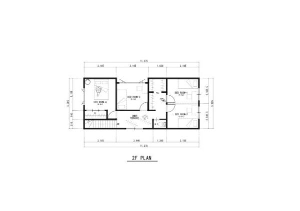 【上葛原二丁目の間取り】