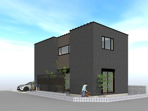 【上葛原二丁目のリビングダイニング】