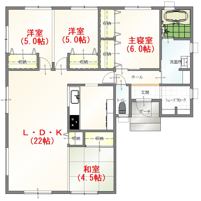 間取り：346000038310