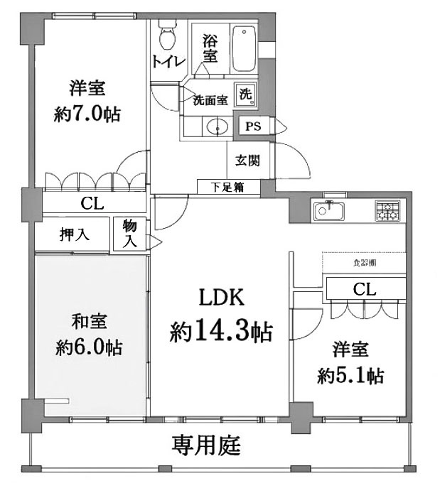間取り：326000272107
