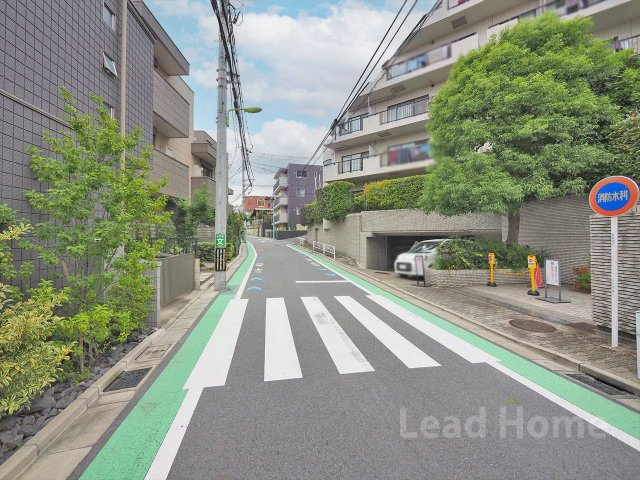 視認性の良い歩道スペースが確保された前面道路です！お子様連れの外出や毎日の通勤も安心して歩けます！