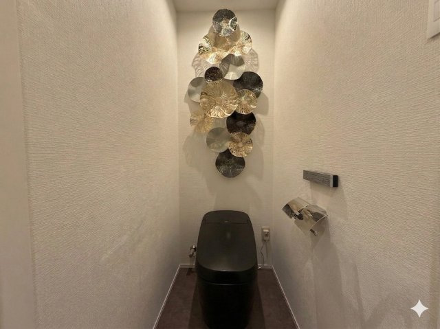 【トイレ】ホテルライクな内装で、お洒落なインテリアも映えます☆