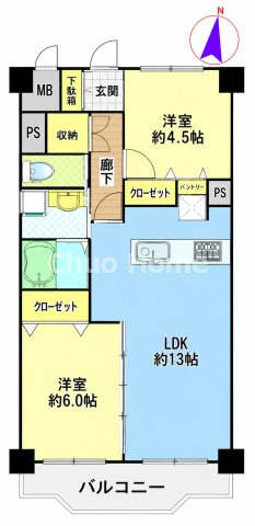 7階部分・南向きにつきまして日当たり・通風・眺望良好。新規リノベーション施工が完了いたしましたのでいつでも内覧が可能です。