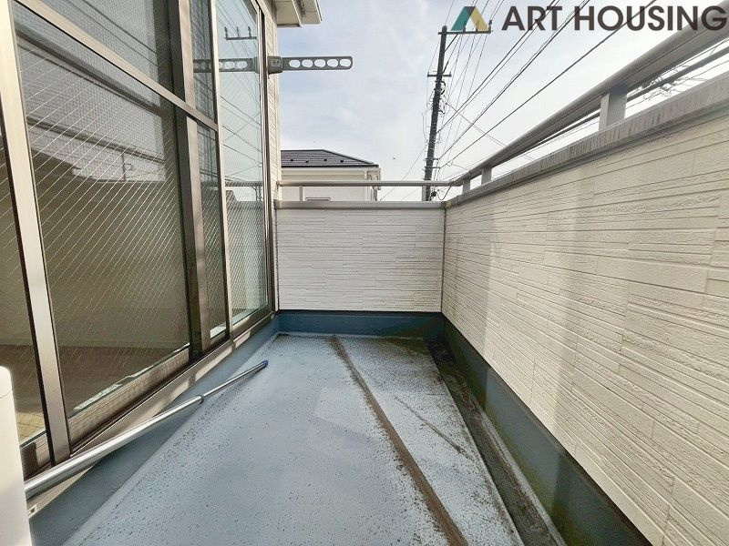 陽当たり良好なバルコニーです