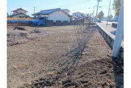 南アルプス市山寺　土地の外観