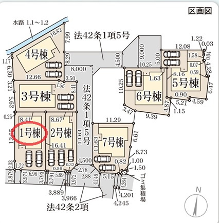区画図