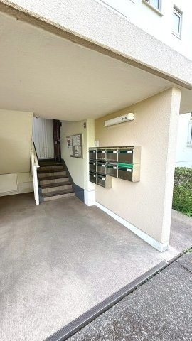 マンションに入口のエントランス