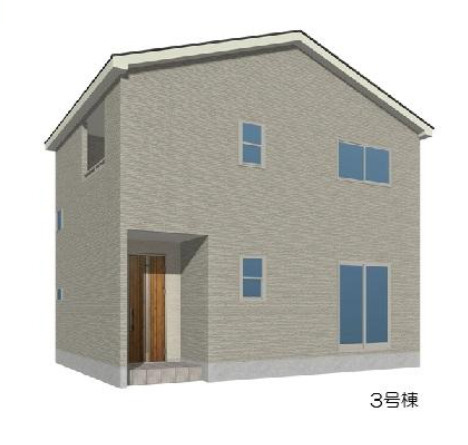 【新築 新潟市東区河渡 第2 3号の外観】