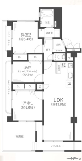 間取り：328000679656