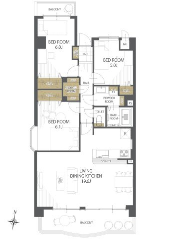 間取り：338000051457