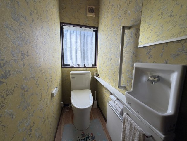 トイレもきれいです