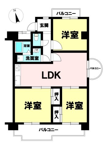 間取り：323000480846