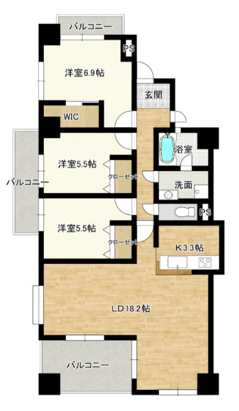 間取り：340000283692