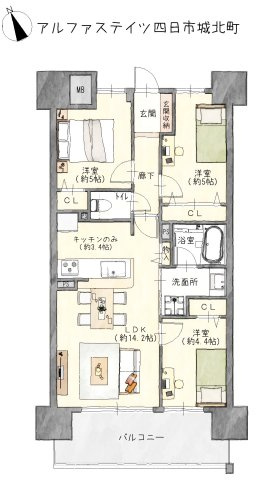 間取り：324000024371