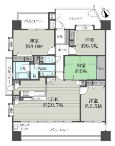 間取り：323000571572