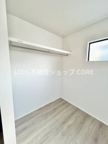 全居室にクローゼットを完備！居室空間をより広く隅々までお使いいただけますね。　