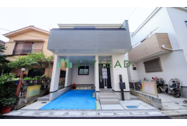 川崎市幸区南加瀬の新築戸建ての外観