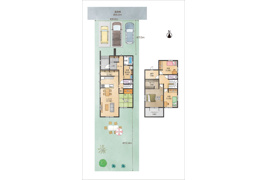 ダイマルタウン 岐阜市 河渡10 Ｂ棟の間取り