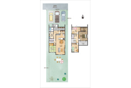 ダイマルタウン 岐阜市 河渡10 Ｄ棟の間取り