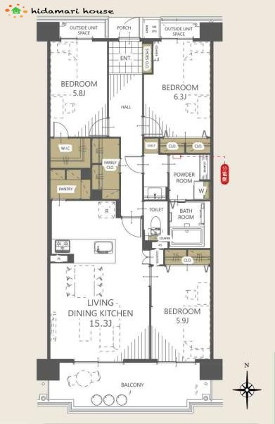 間取り：311002342185