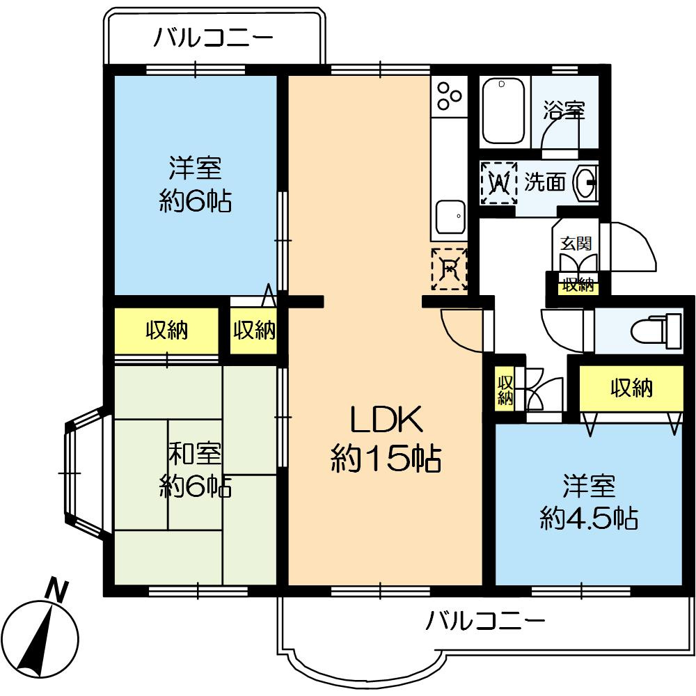 間取り：328000639037