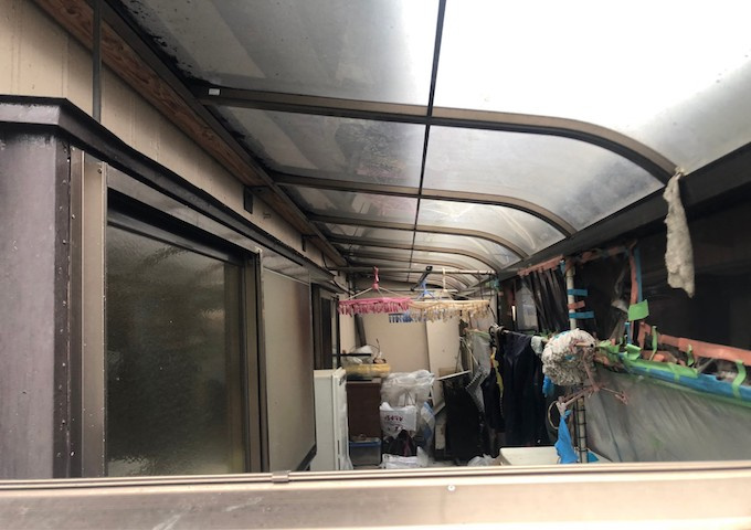 洗濯ものもたくさん干せそうですね。　