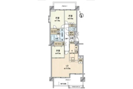 ガーデンプラザ新検見川１１番館の間取り