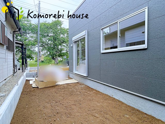 お庭でゆったりと過ごせます