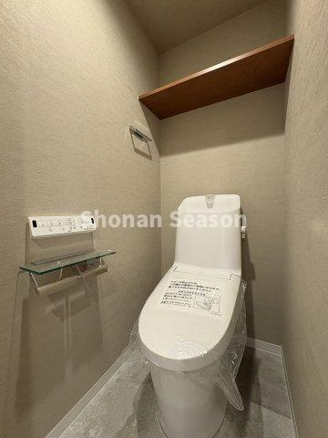 温水洗浄便座は新規交換済みとなっております。
