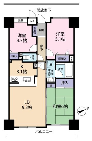 間取り：334000239631