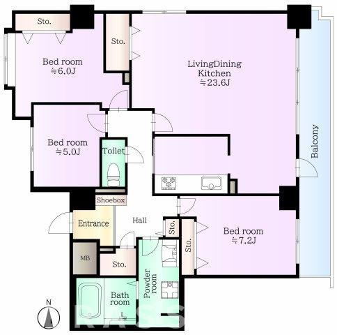 間取り：301000103261