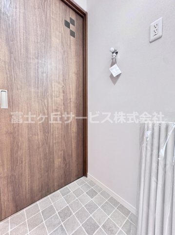 洗濯機置き場です