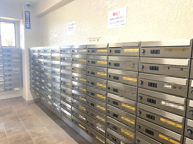 集合ポストを採用！郵便配達員などが建物内に出入りすることが少なくなるので、防犯効果もUPします。