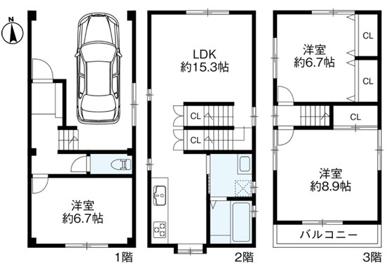 間取り：328000631016