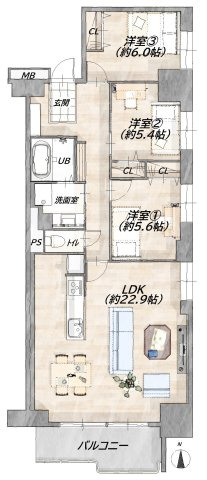 間取り：327002990548