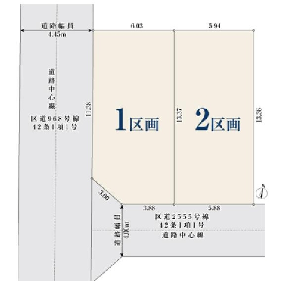 区画図：313004631989