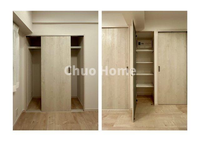 居室にはクローゼットを完備し、自由度の高い家具の配置が叶うシンプルな空間です。お子様の成長と必要になる子供部屋を与えるにはぴったりの間取りですね。