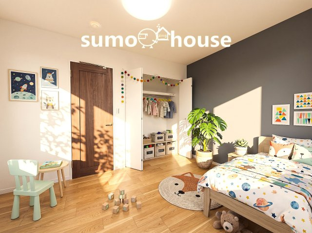 子供のお昼寝に使えるお部屋です