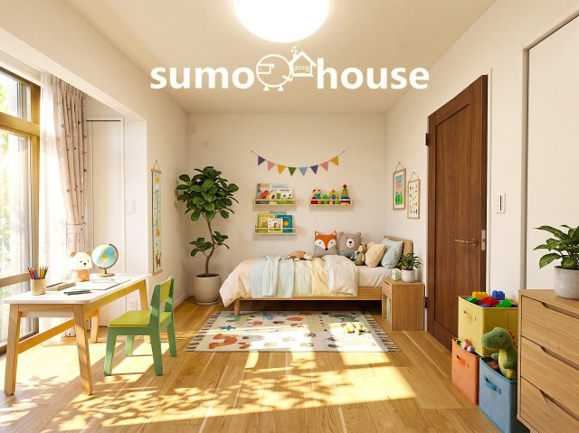 ゆったりした子供部屋です