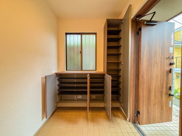 きれいな玄関です