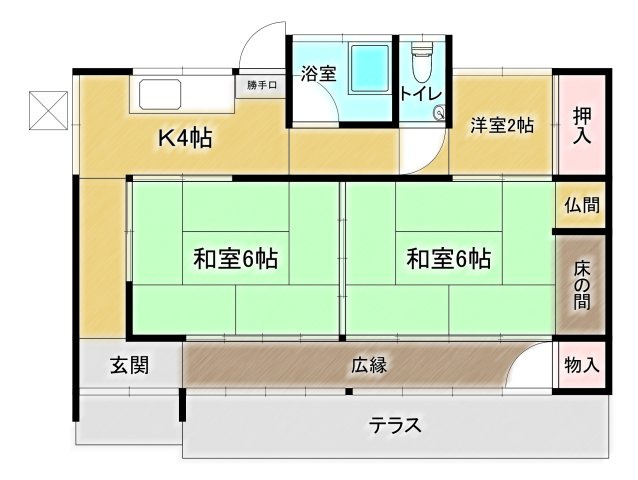 間取り：346000040084