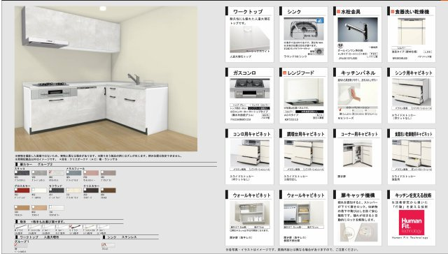 リフォーム予定のキッチンです