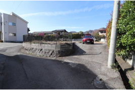 甲府市大手3丁目　　売地の外観