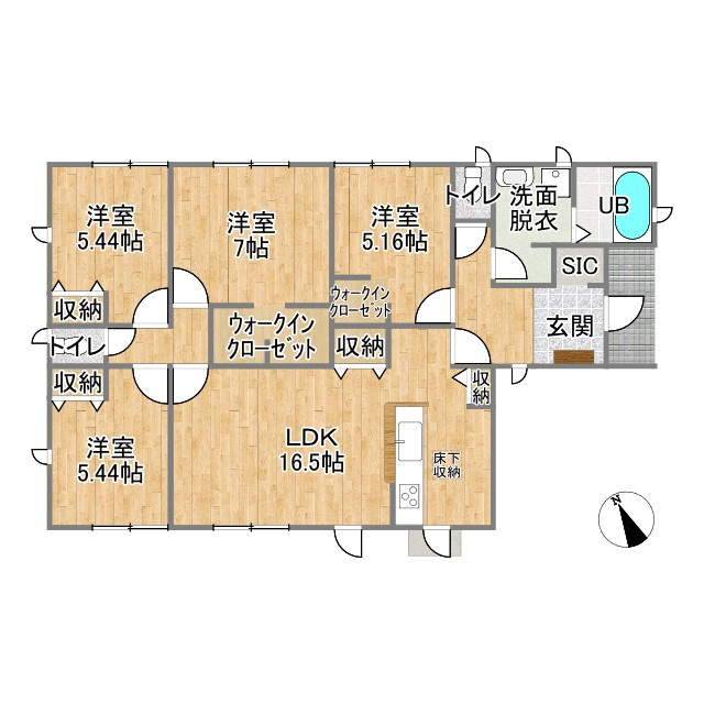 間取り：322000644018