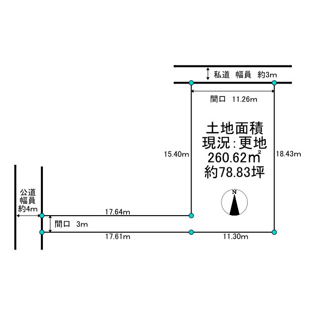 区画図：326000214136